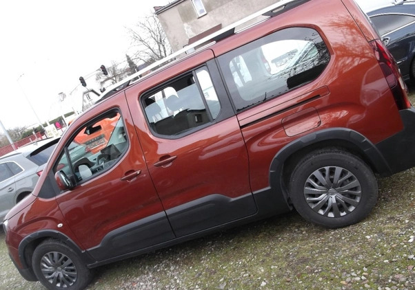 Peugeot Rifter cena 81700 przebieg: 94900, rok produkcji 2020 z Młynary małe 781